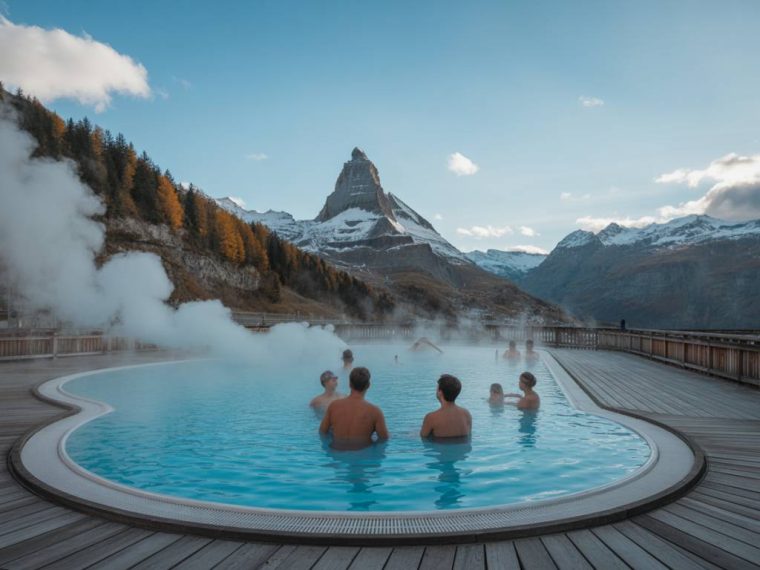 Les bains thermaux à découvrir en Suisse romande pour une escapade bien-être